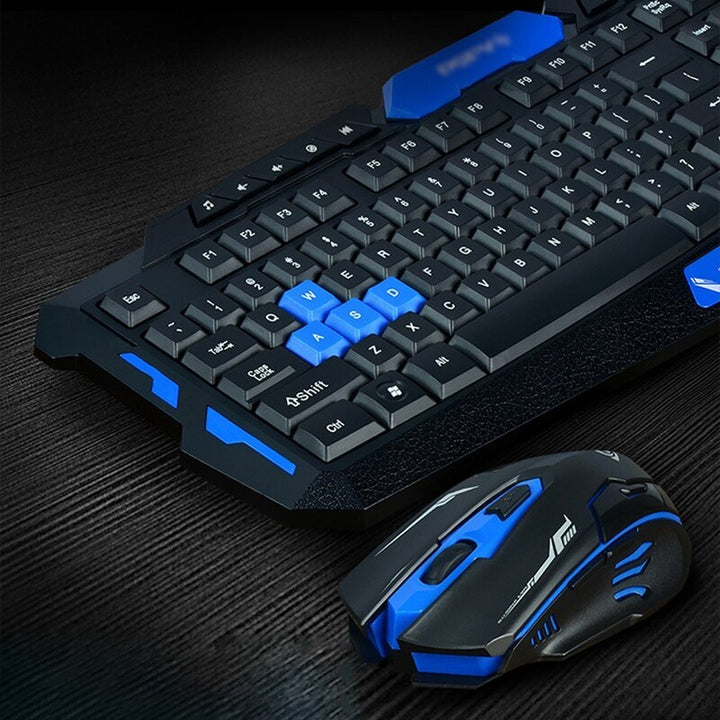 Teclado para jogos sem fio Mouse Combo Ergonomia Óptico à prova d'água para PC