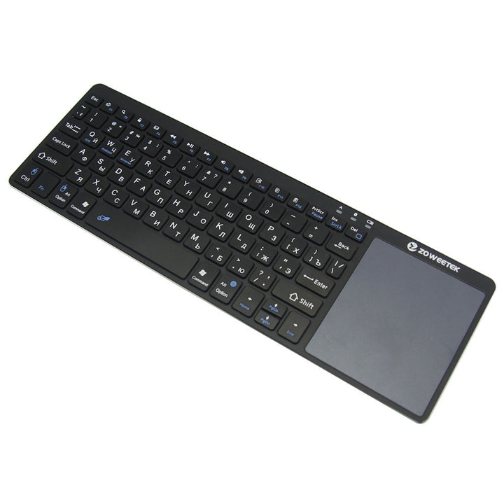 mini teclado sem fio bluetooth russo inglês espanhol