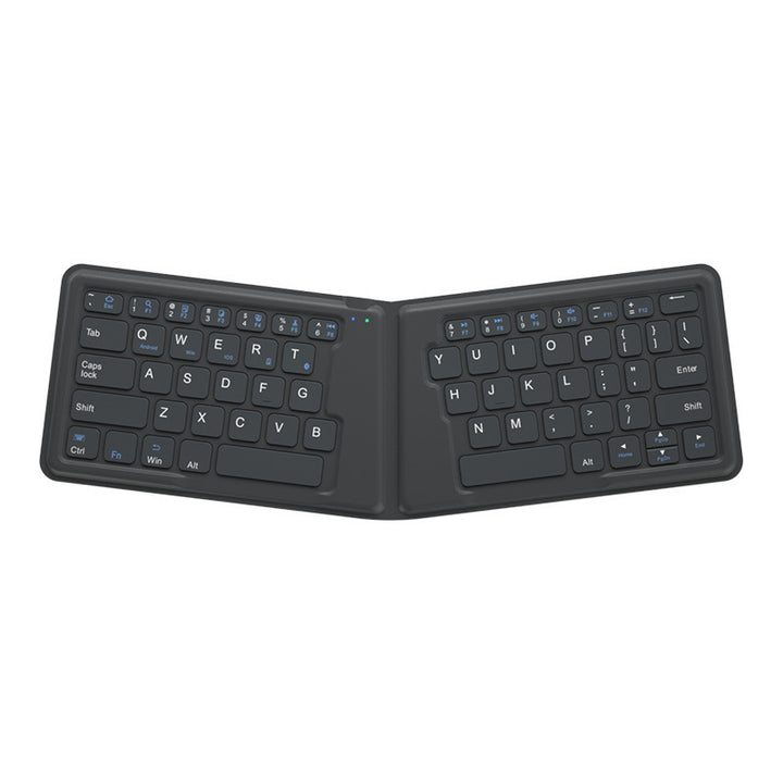 Compatível com Apple, teclado Bluetooth dobrável aeroespacial, telefone tablet