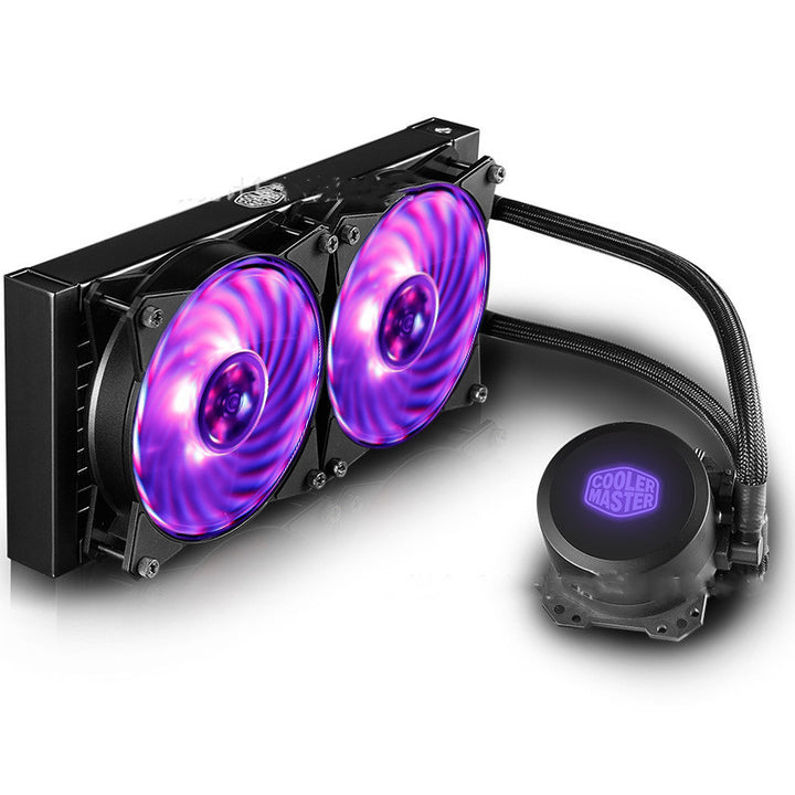 Cooler Bingshen 240Rgb CPU Water Cooling Bomba de água de câmara dupla Micro-canal