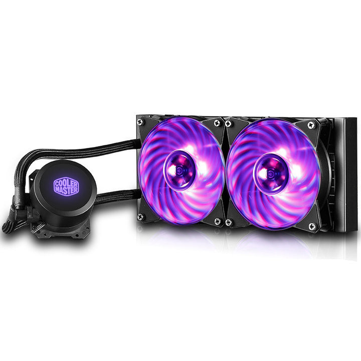 Cooler Bingshen 240Rgb CPU Water Cooling Bomba de água de câmara dupla Micro-canal