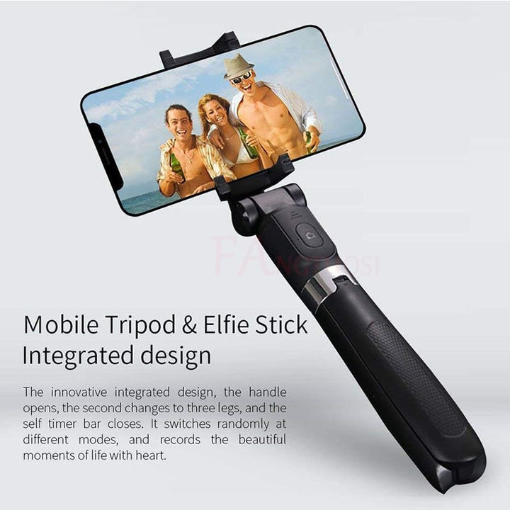 tripé Selfie Stick Mobile Universal Live Triangle Bracket One Bluetooth