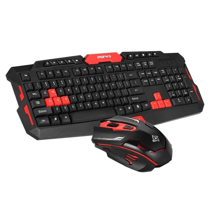 Teclado para jogos sem fio Mouse Combo Ergonomia Óptico à prova d'água para PC