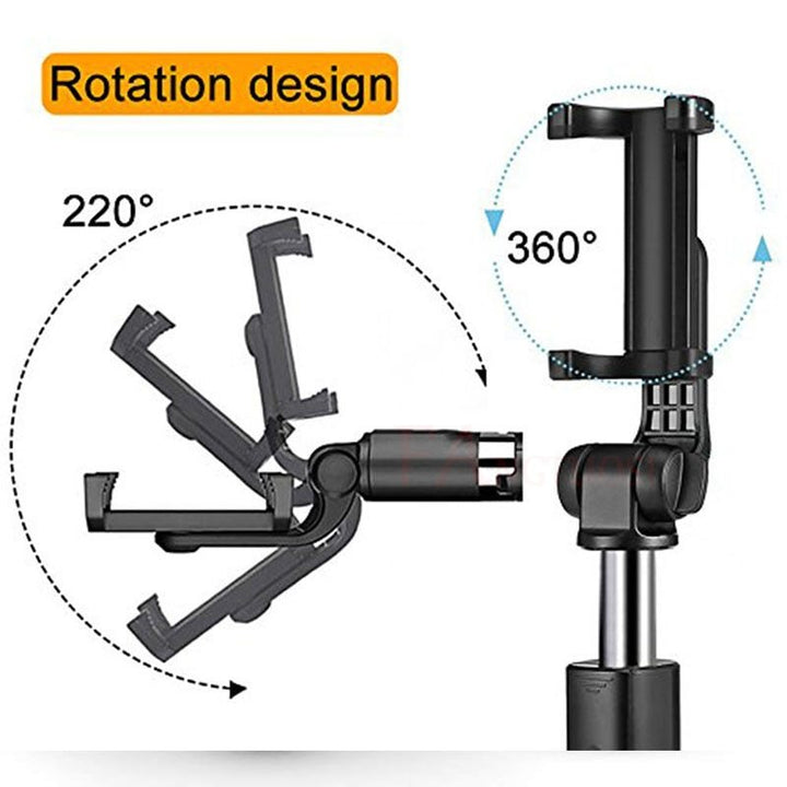 tripé Selfie Stick Mobile Universal Live Triangle Bracket One Bluetooth