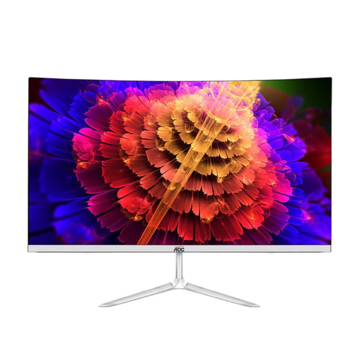 AOCSXM para jogadores tela curvada HD de 24 polegadas VA Monitor 144Hz para PC 1920 × 1080 VGA HDMI