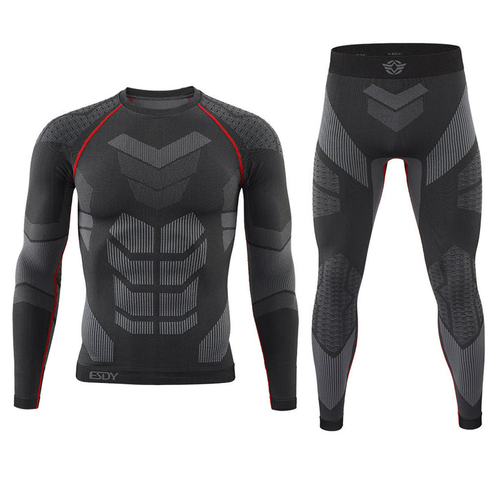 Roupa íntima esportiva masculina para manter o calor