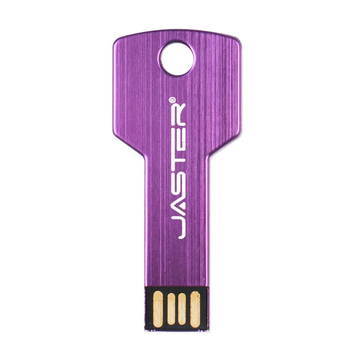 Pen drive usb 2.0 em forma de chave, pen drive à prova d'água 4gb 8gb 16gb 32gb 64gb