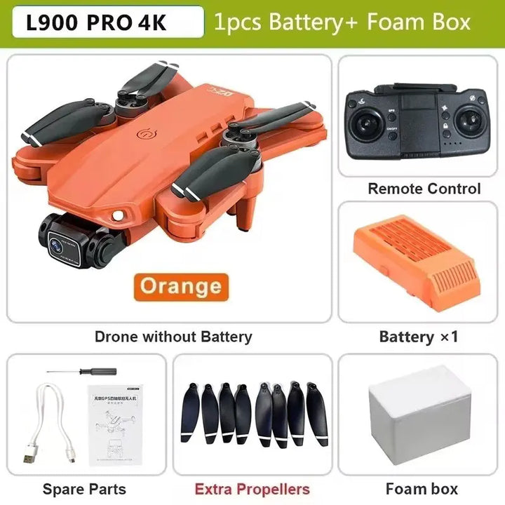 L900 Pro SE MAX GPS Drone 4K Câmera Dual HD Profissional 5G WIFI 360°