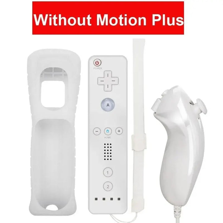 Controle remoto compatível com console Nintendo Wii sem fio Gamepad controlador Nunchuck