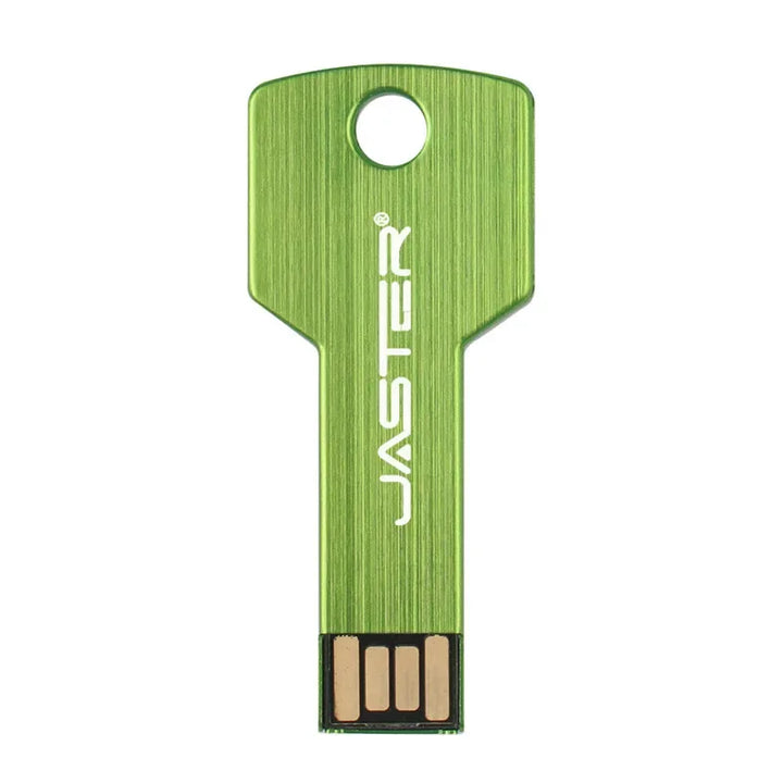 Pen drive usb 2.0 em forma de chave, pen drive à prova d'água 4gb 8gb 16gb 32gb 64gb