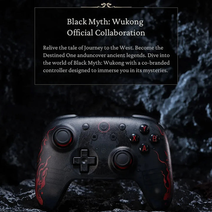 gamepads pc preto mito wukong final 2c controlador de jogos sem fio ou com fio windows 10 11 vapor raspberry pi android