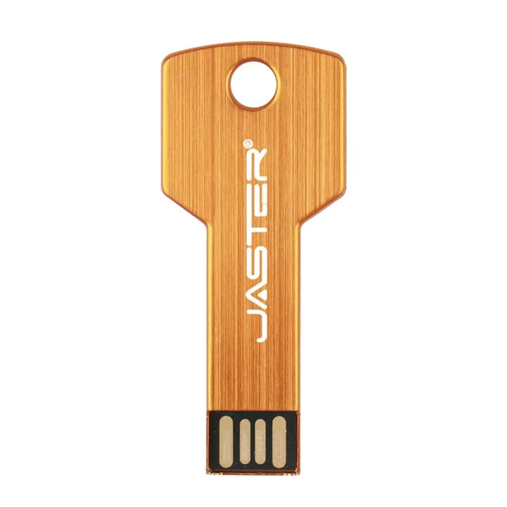 Pen drive usb 2.0 em forma de chave, pen drive à prova d'água 4gb 8gb 16gb 32gb 64gb