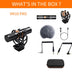 Comica VM10 PRO On-Camera Cardioid Shotgun Microphone with Shock Mount for Android iPhone DSLR Camera Gopro DJI Action 3