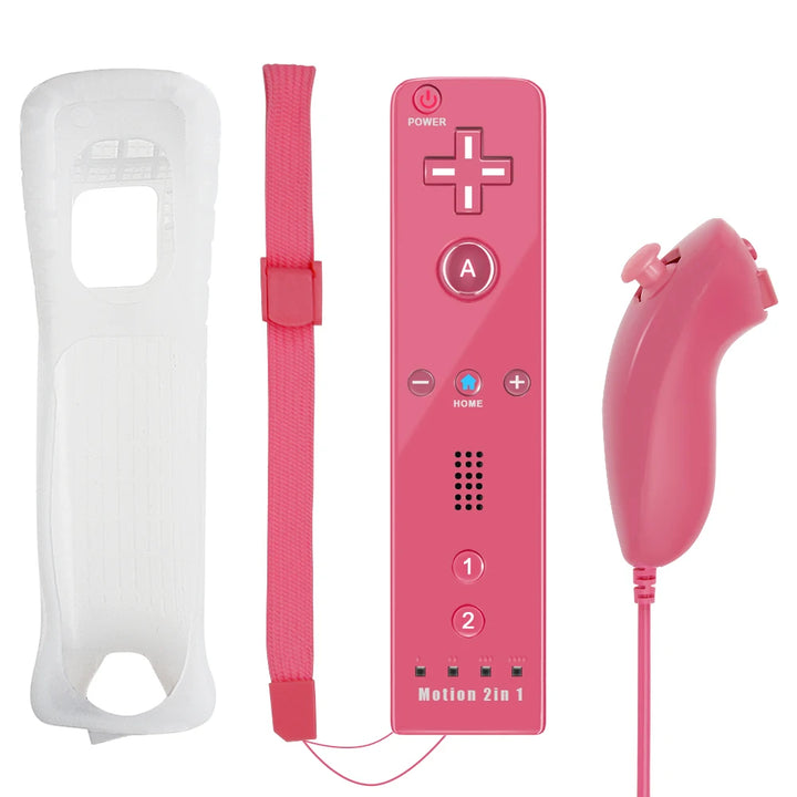 Conjunto de controle 2 em 1 para Nintendo Wii Motion Plus