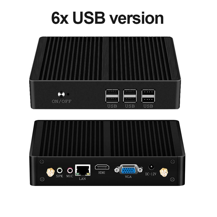 Mini pc doméstico intel core i7-4500U i5-4200U windows 10 linux htpc hdmi vga display 300m wifi gigabit ethernet robusto ipc