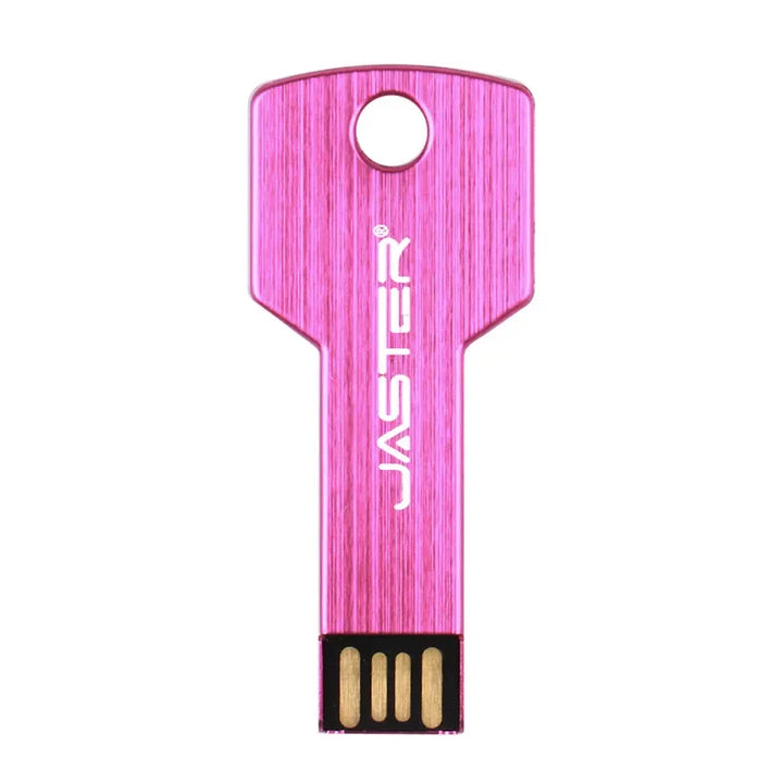 Pen drive usb 2.0 em forma de chave, pen drive à prova d'água 4gb 8gb 16gb 32gb 64gb