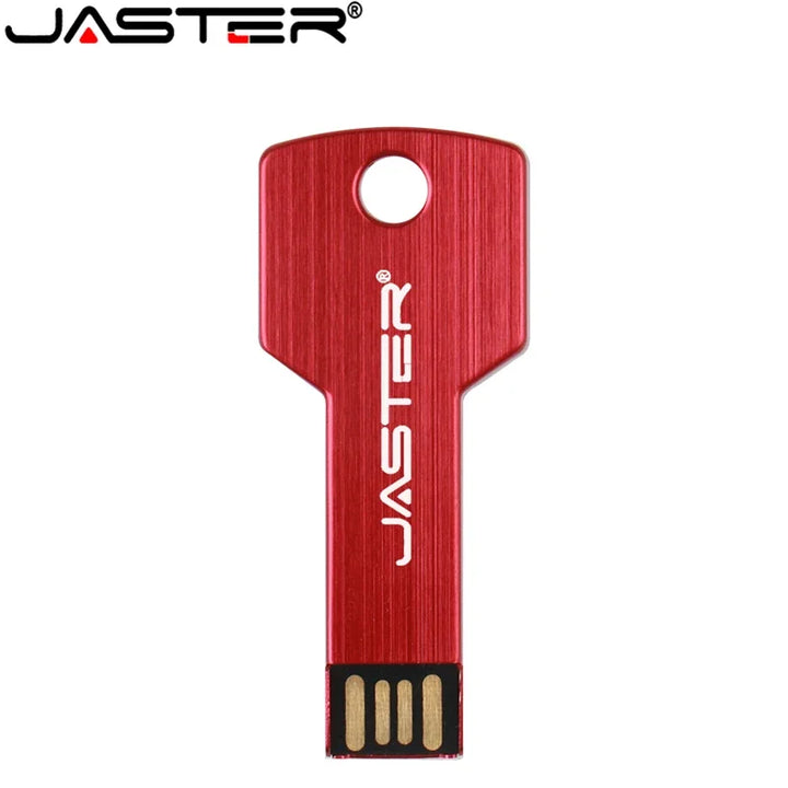 Pen drive usb 2.0 em forma de chave, pen drive à prova d'água 4gb 8gb 16gb 32gb 64gb