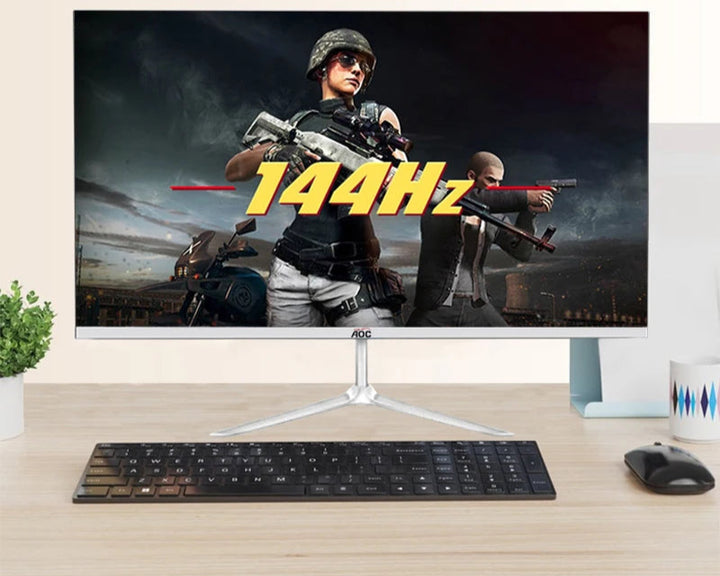 AOCSXM para jogadores tela curvada HD de 24 polegadas VA Monitor 144Hz para PC 1920 × 1080 VGA HDMI