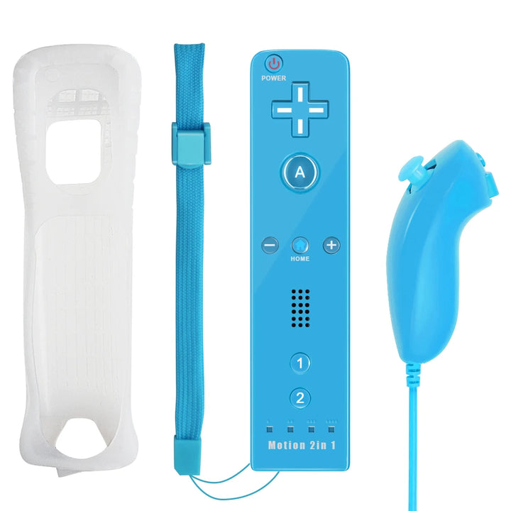 Conjunto de controle 2 em 1 para Nintendo Wii Motion Plus