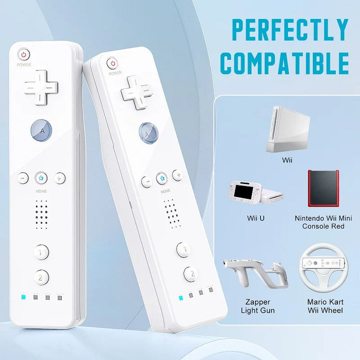 Conjunto de controle 2 em 1 para Nintendo Wii Motion Plus