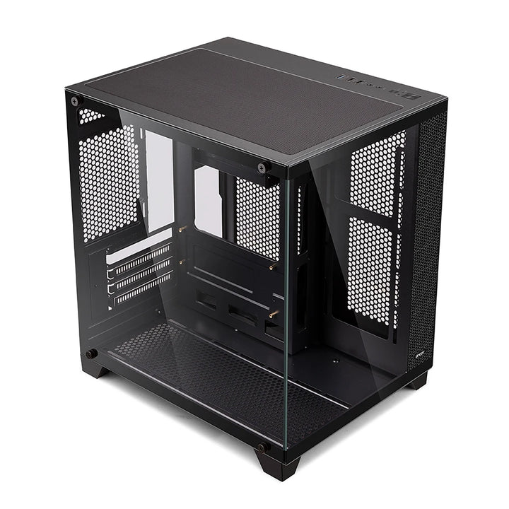 Newest for M-Atx Itx Tower Gaming Computer Pc Case With Full View Tempered Glass Gaming PC Case Gaming Computer Case 