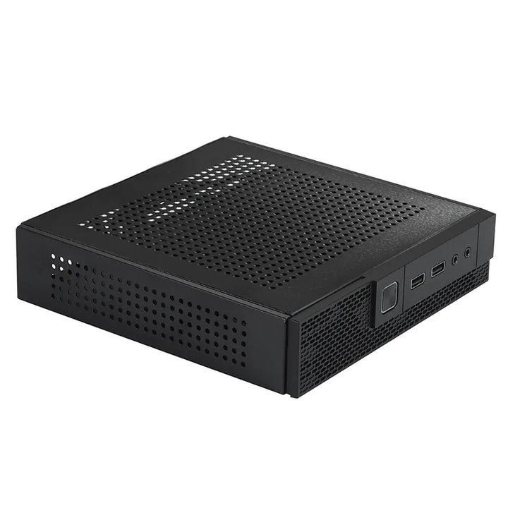 Mini-ITX HTPC para chassi de servidor de monitoramento de caixa de PC Computador de controle industrial para chassi de caixa de computador