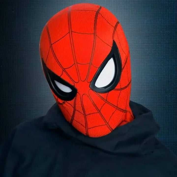 Máscara do Homem-Aranha Olhos Controle Remoto Móvel Máscara do Homem-Aranha Peter Parker